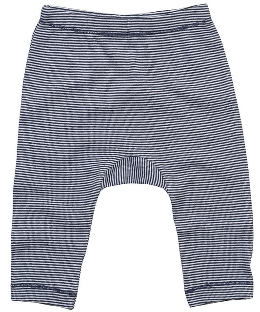 Organic Baby Stripy Jersey Leggings