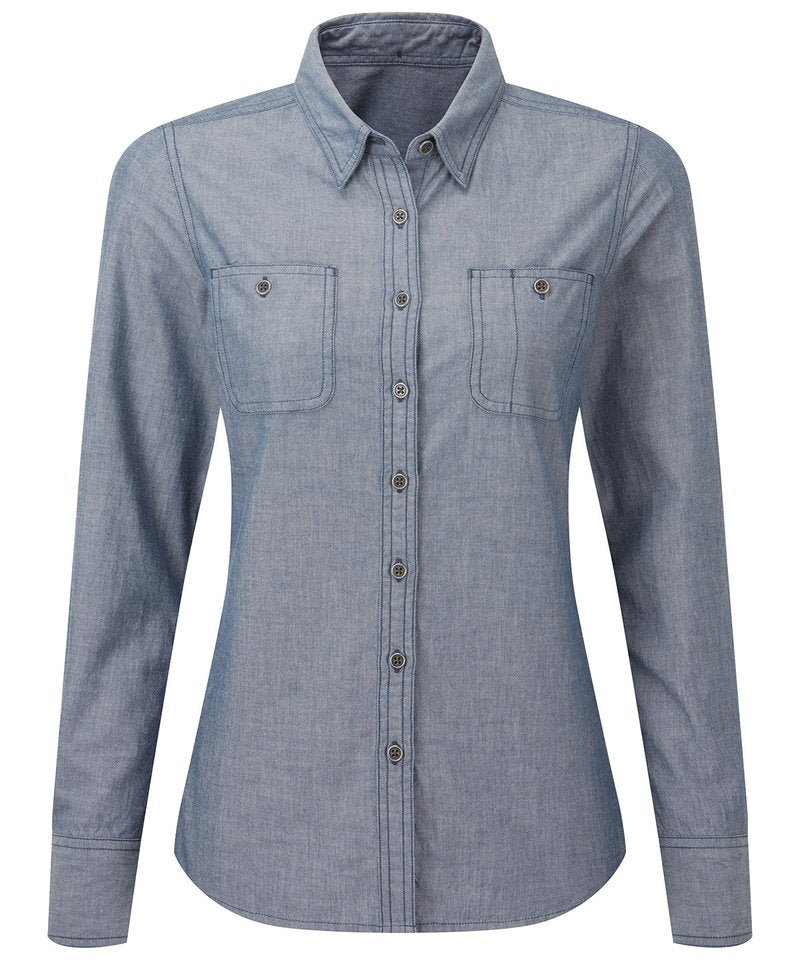 Organic Chambray Shirt: Womens