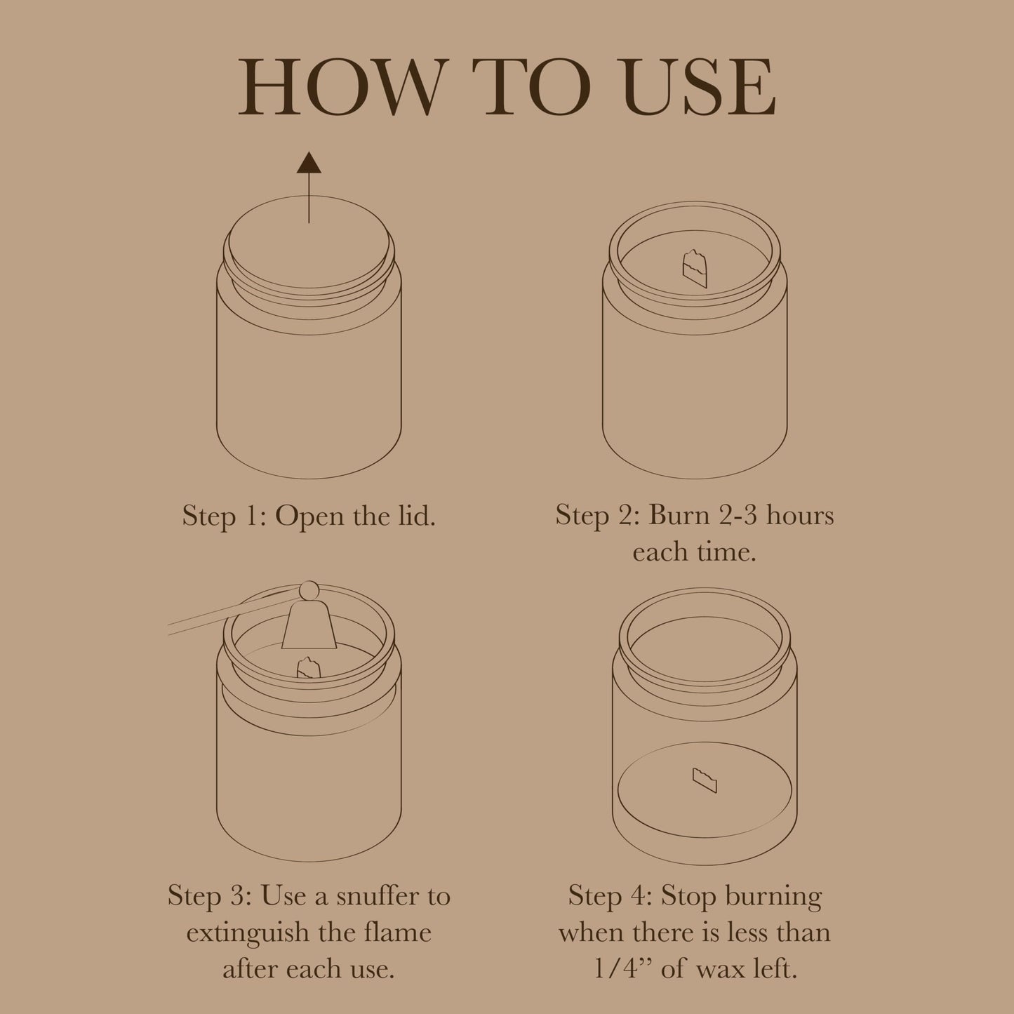 Aeviva Scented Candle – Sandalwood, 7.05 oz, Natural Soy Wax, Wooden Wick, Amber Jar Gift