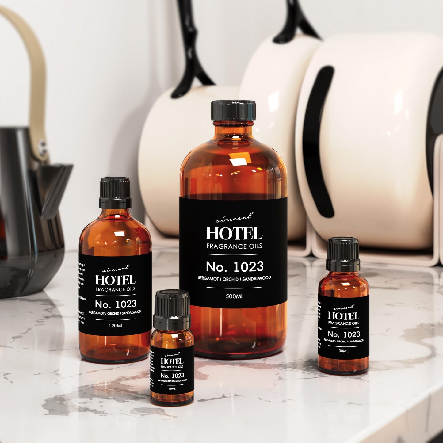 AirScent Hotel Diffuser Oil No.1023 – Love Affair Fragrance Inspired by The Baccarat Hotel Scent (500 mL)