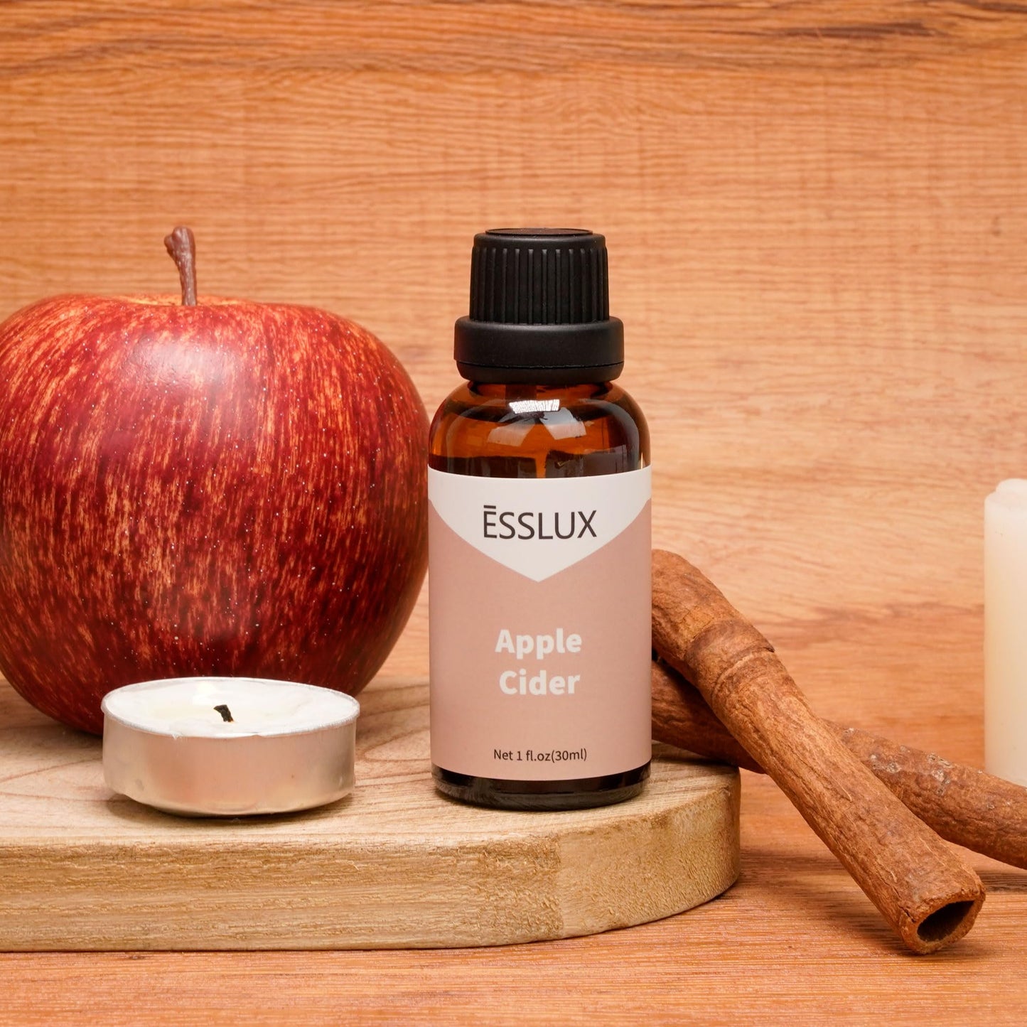 Apple Cider Fragrance Oil – ESSLUX 30 ml for Diffuser, Candle & Soap Making