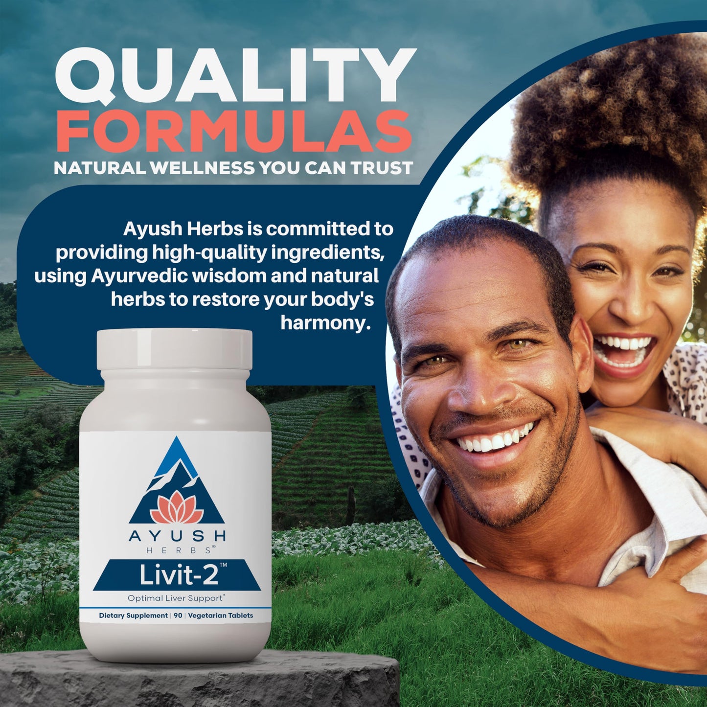 Ayush Herbs Livit-2 Liver Care & Detox For Women & Men
