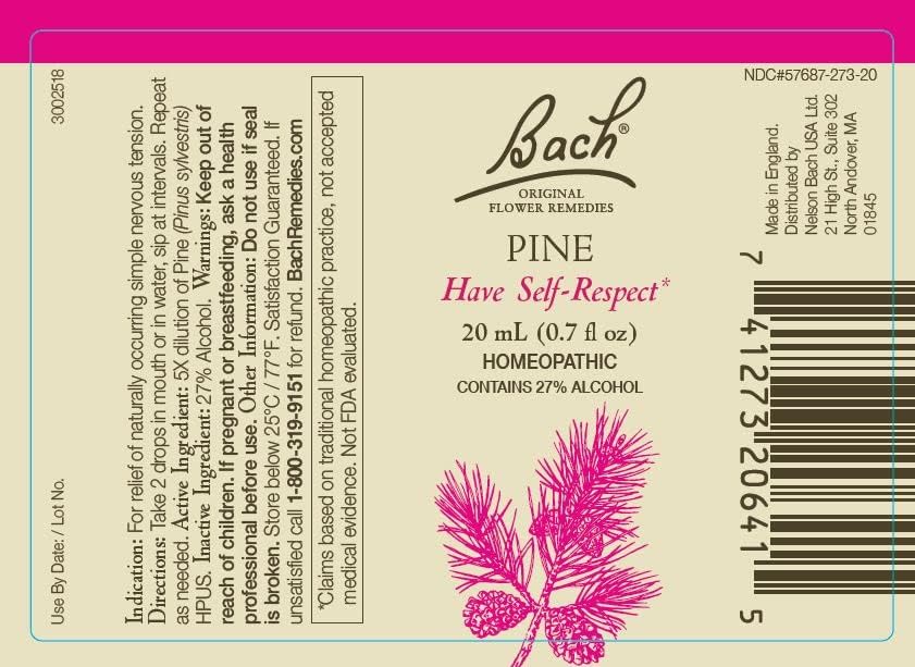 Bach Original Flower Remedies 2-Pack – Have Self-Respect (Crab Apple & Pine) 20mL x2