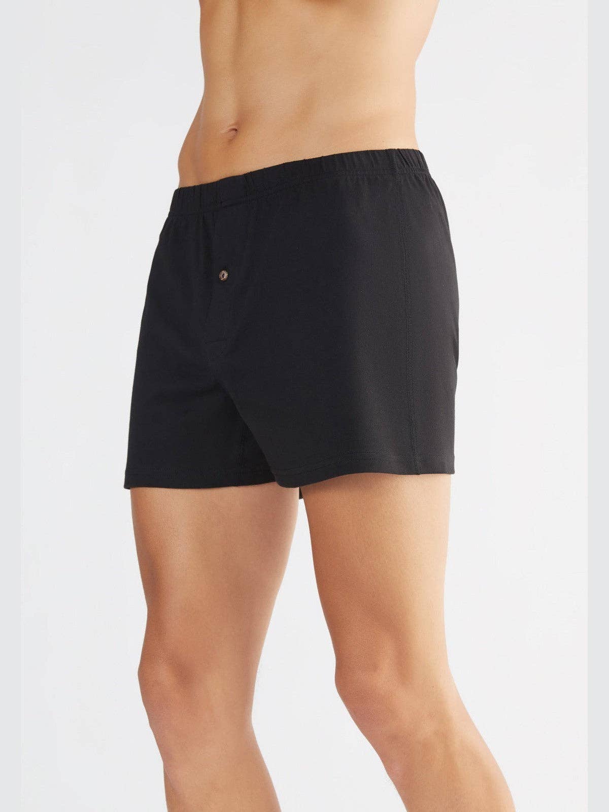 Organic Boxer Shorts with Button: Mens