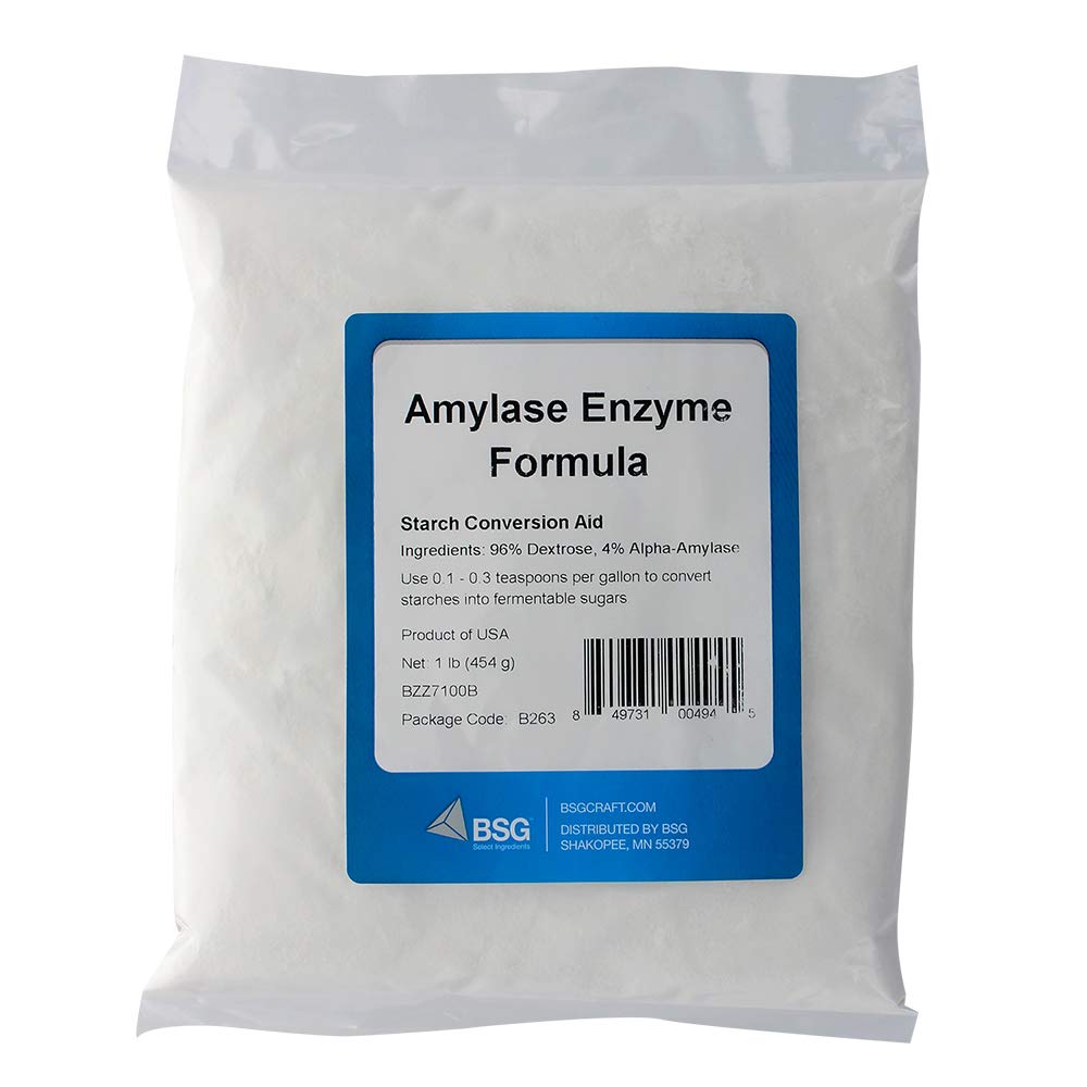 BSG Amylase Enzyme Formula 1 lb | Amylase Enzyme for Liquefaction