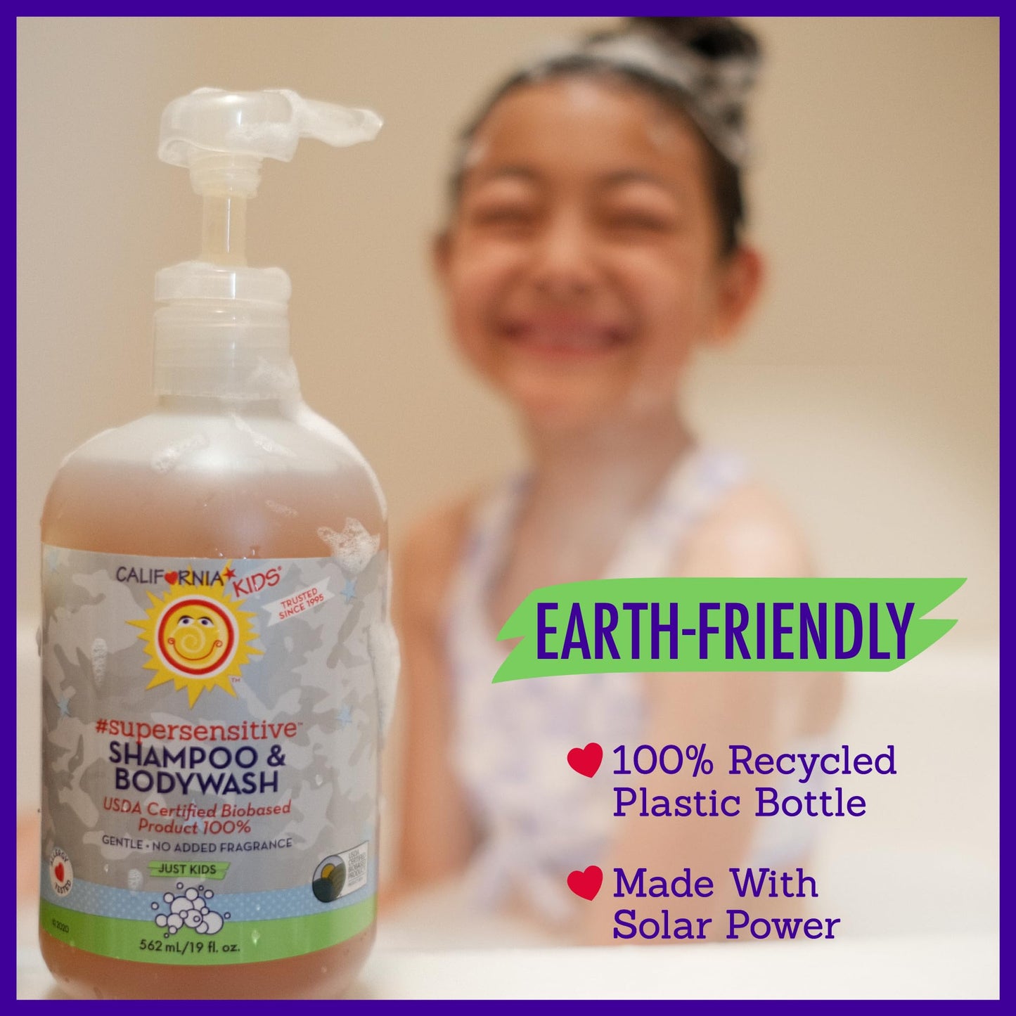 California Kids Shampoo + Body Wash - Super Sensitive Unscented | 8.5 oz