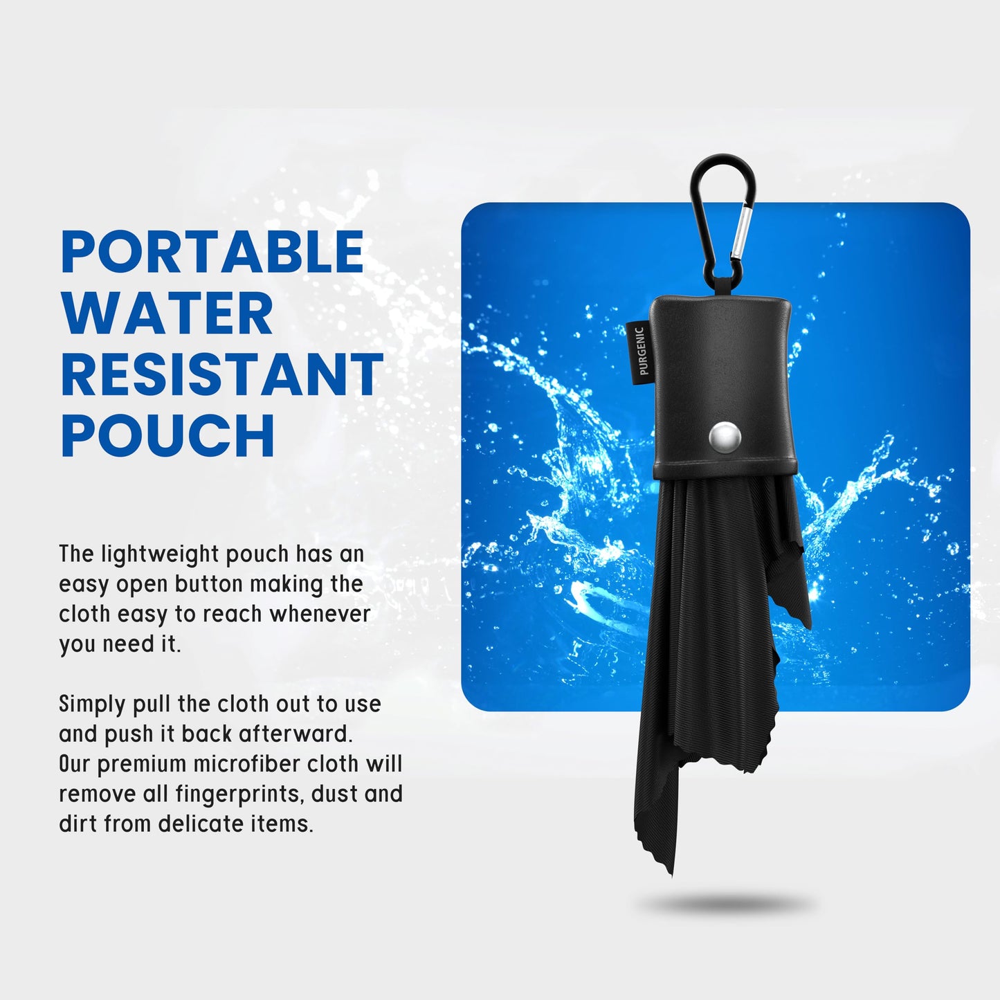 Microfiber Glasses Cloth 1 Pack | Lens & Screen Cleaning