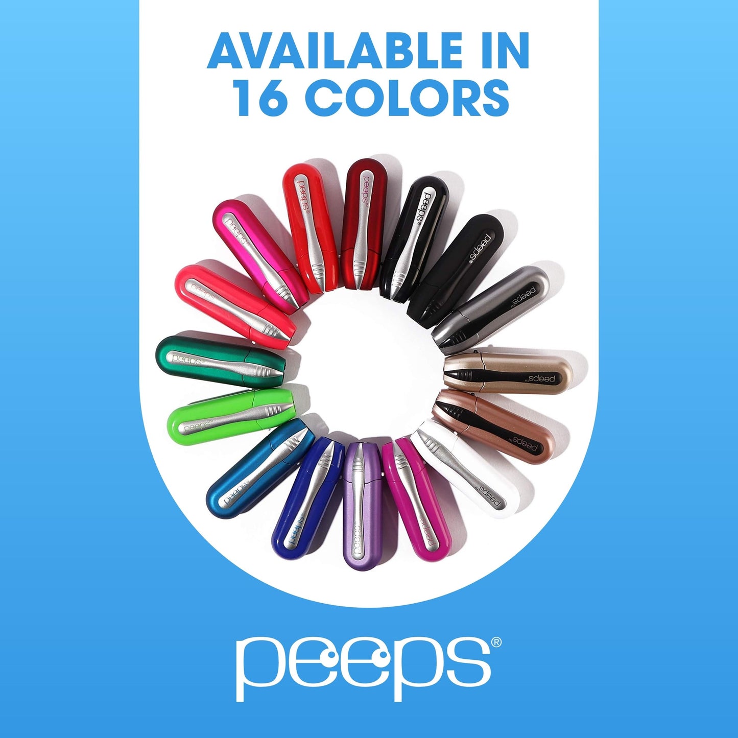 CarbonKlean Peeps Eyeglass Lens Cleaner - NASA-Exclusive Carbon Microfiber Tech, 2 Pack (Black) | 500 Uses