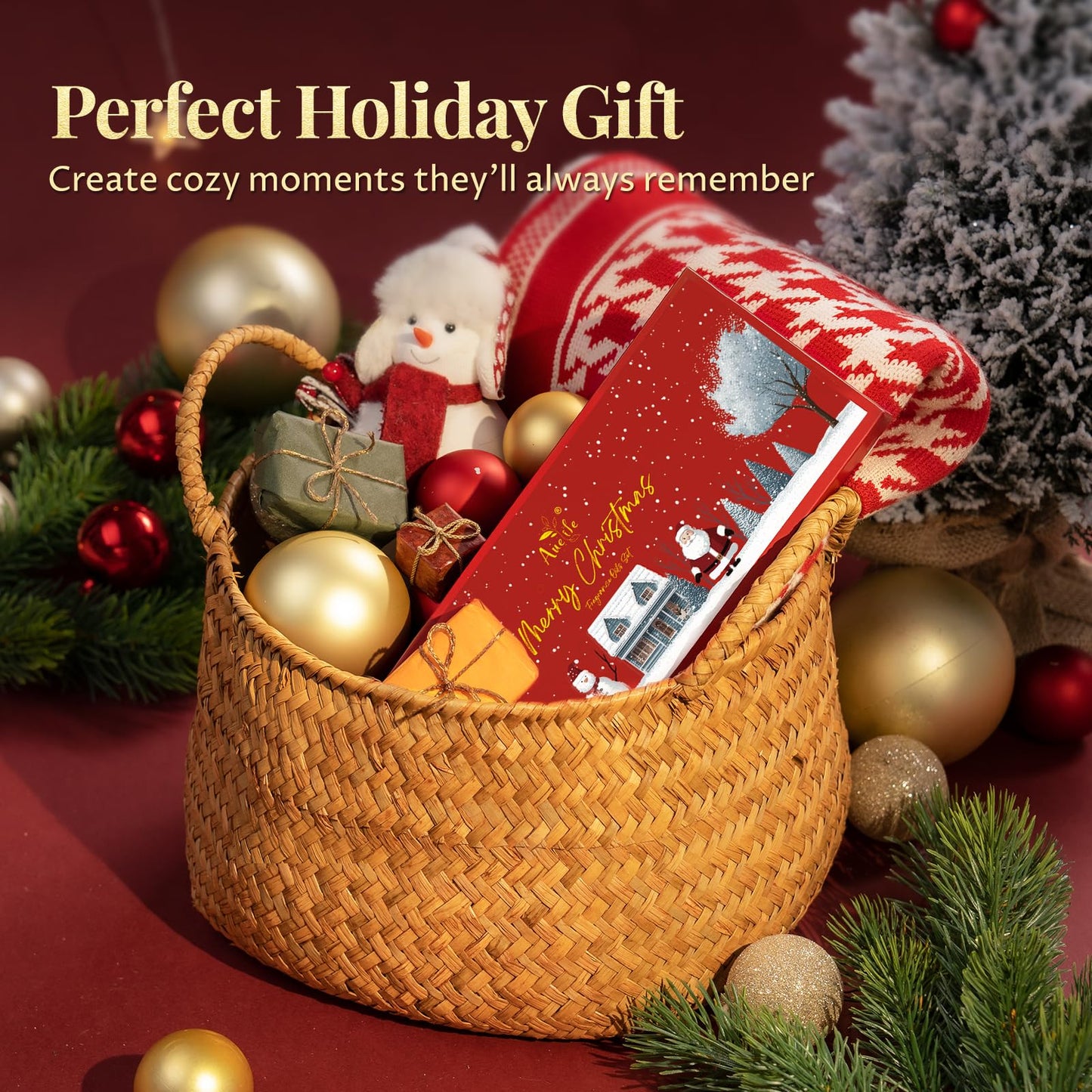 Christmas Essential Oil Set β 6 Premium Oils for Diffusers, Candles & Soaps