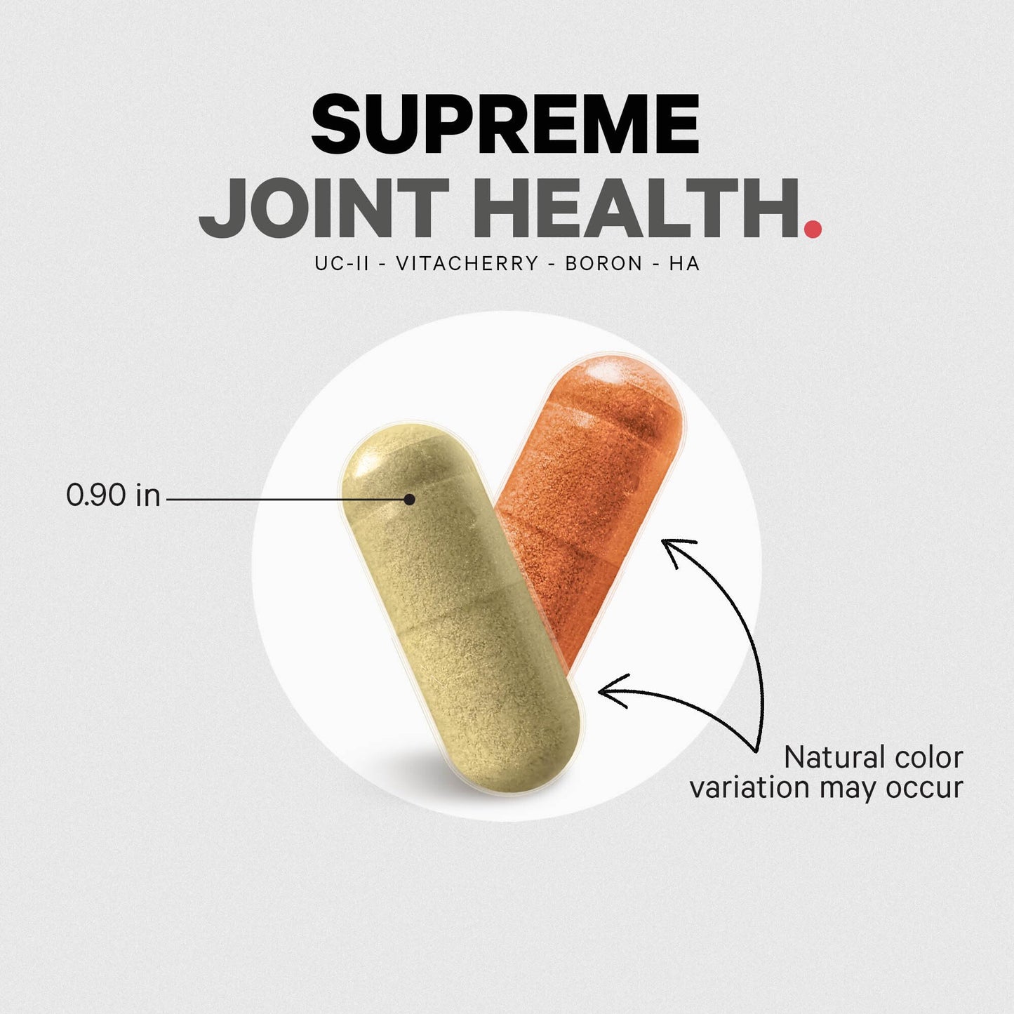 Codeage Supreme Joint Health UC-II Collagen Capsules with VitaCherry Sport – Hyaluronic Acid, Turmeric & Boswellia | 60 Count | Non-GMO