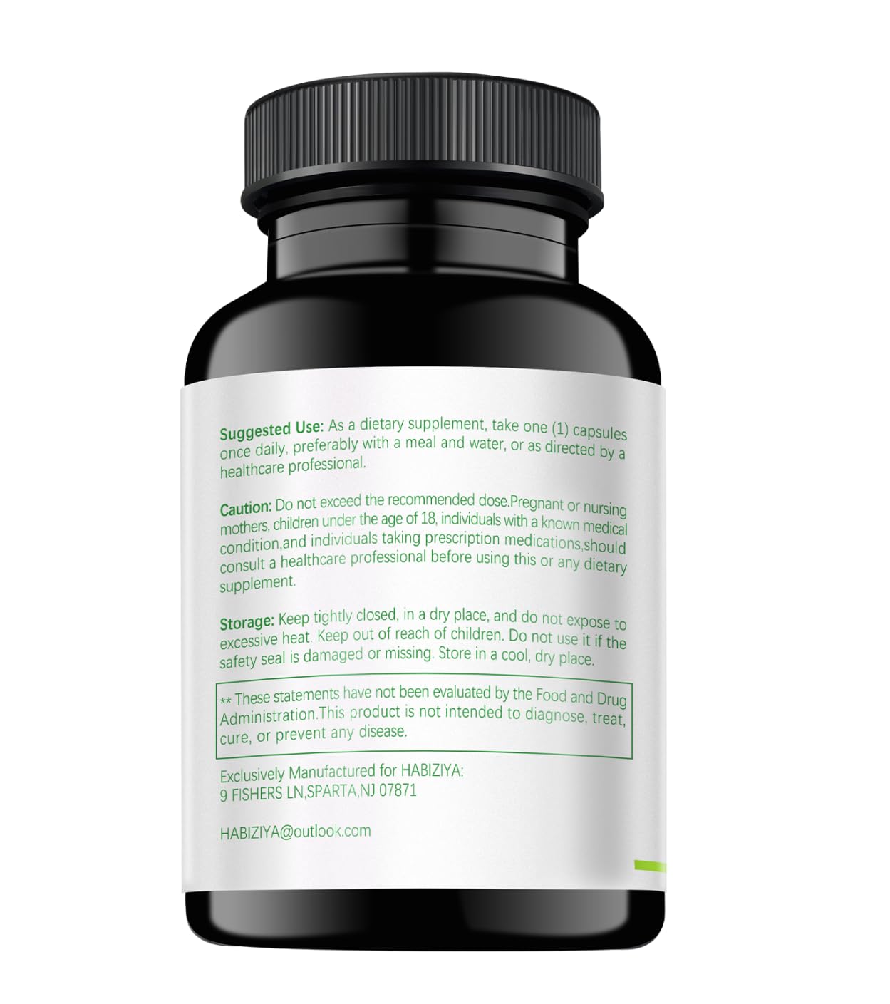 HABIZIYA Cortisol Support Supplement - 15-in-1 Hormone Balance (60 Capsules) with Magnesium Glycinate, L-Theanine, Ashwagandha