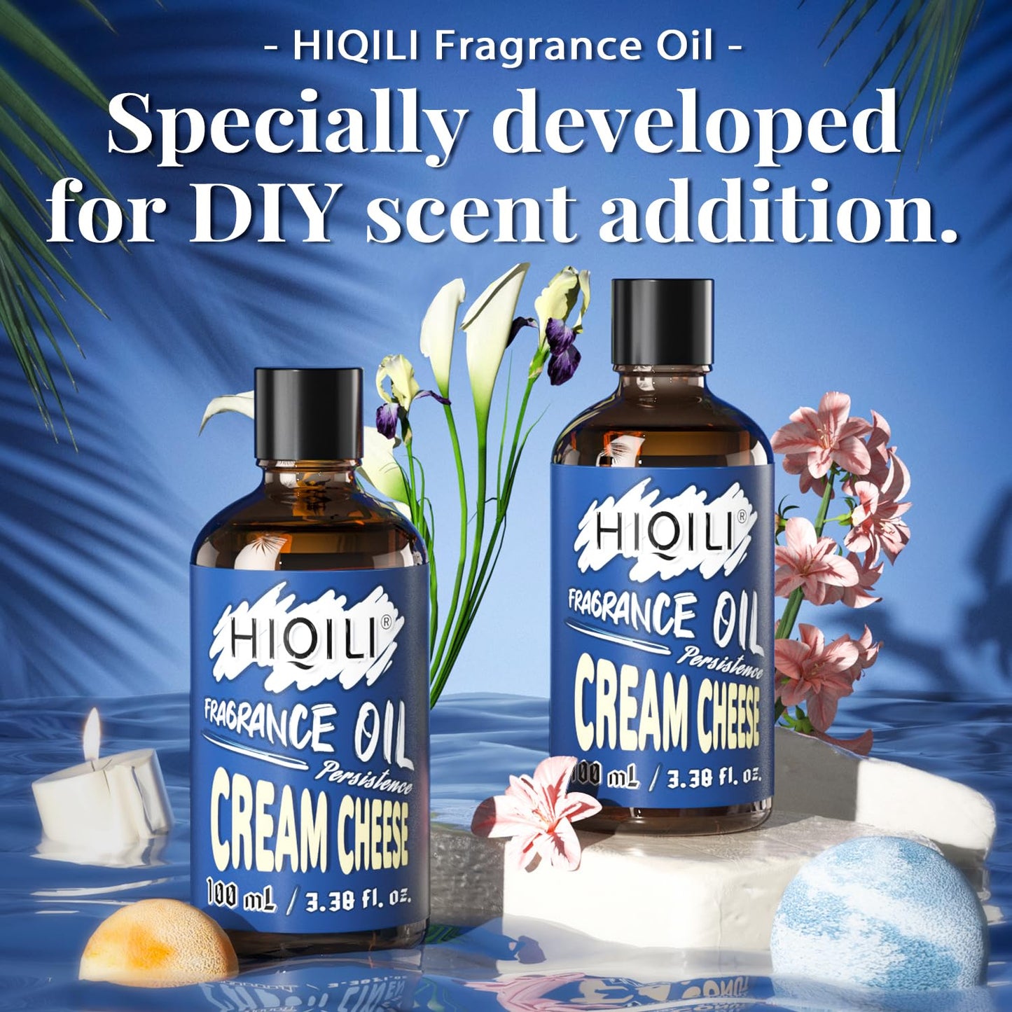 HIQILI Cream Cheese Fragrance Oil 100ml – Diffuser & Aromatherapy