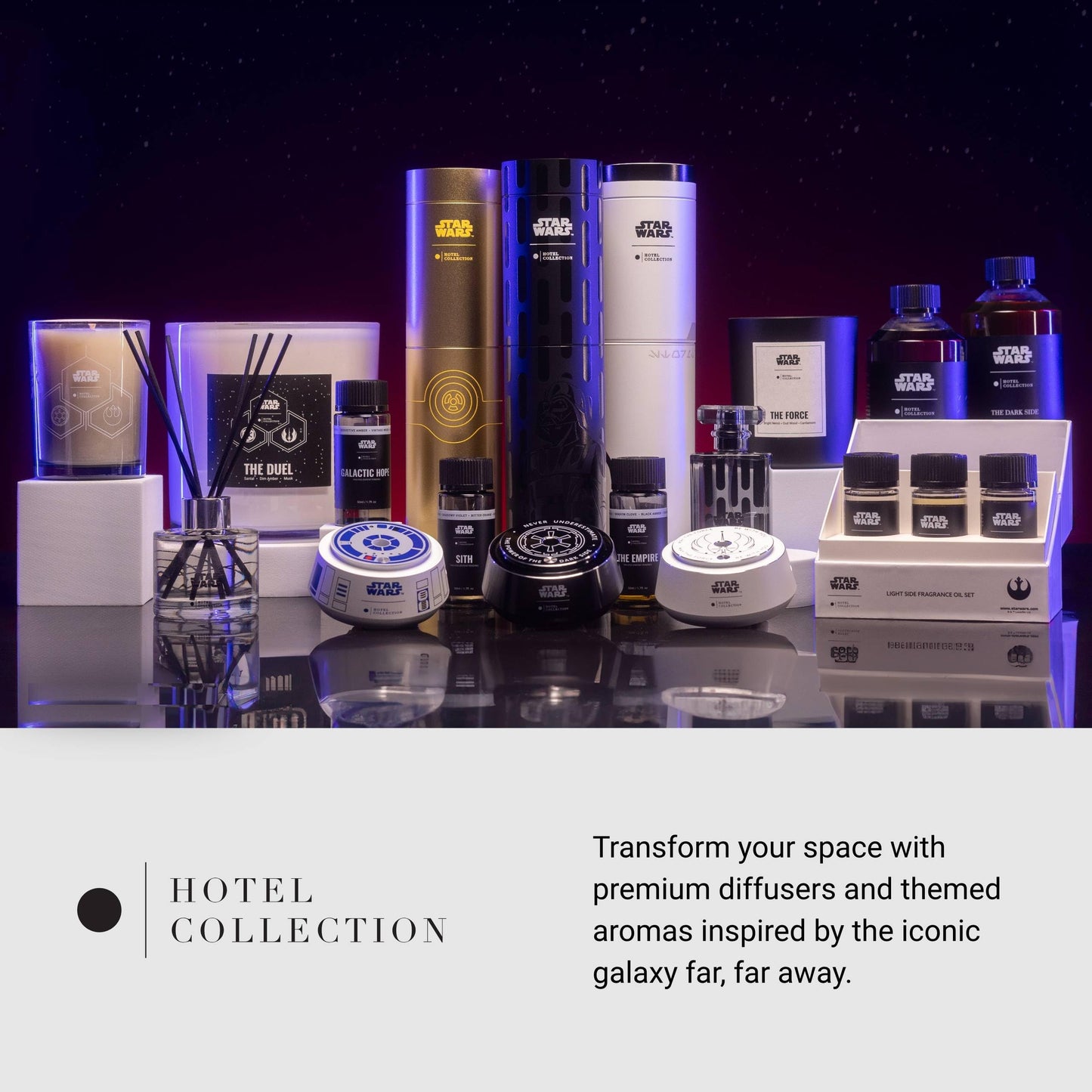 Hotel Collection | Star Wars Jedi Pro-Pod Oil – Light Side | Luxury Diffuser Oil 50 mL
