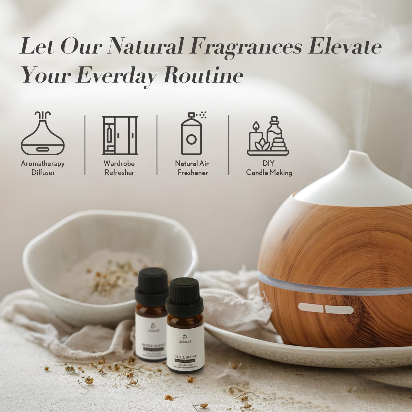 JCLOUD Sophisticated Allure Essential Oil – Hilton-Inspired Scent | 10mL