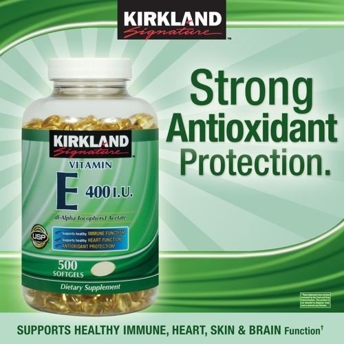 Vitamin E 400 IU 500 Softgels | Immune Support & Antioxidant