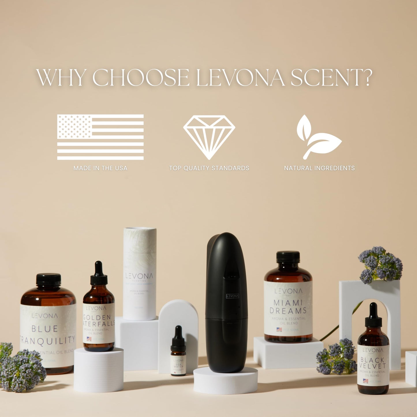 Levona Scent Essential Oil – Mystic Mirage (700ml) | Diffuser & Humidifier Fragrance