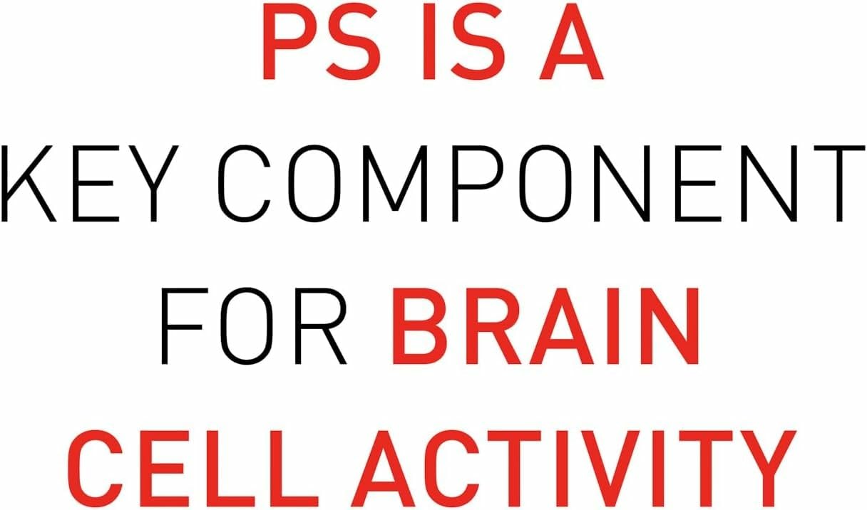 Natural Factors Phosphatidylserine — Supports Memory, Focus & Brain Health | 30 Softgels | Soy & Gluten Free