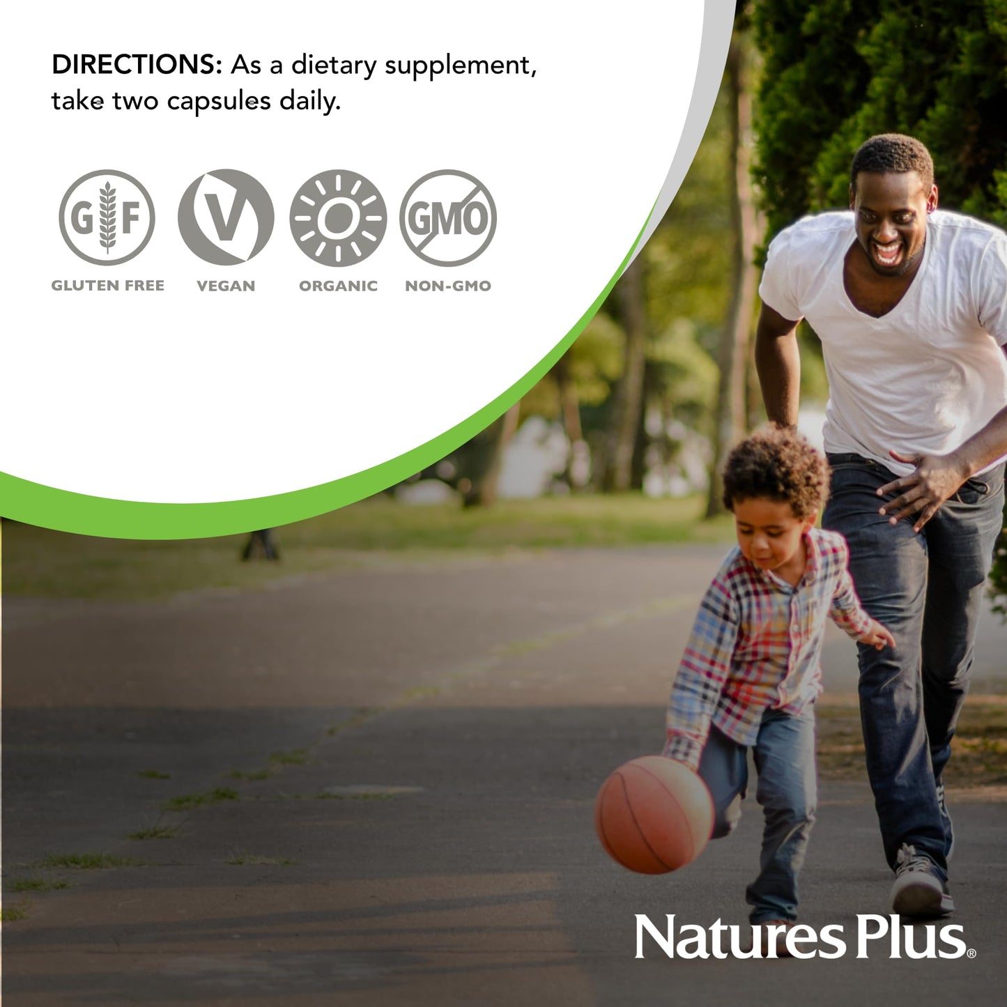 NaturesPlus Source of Life Garden Vitamin D3-60 Vegan Capsules | Immune Support, Organic, Non-GMO, Gluten Free