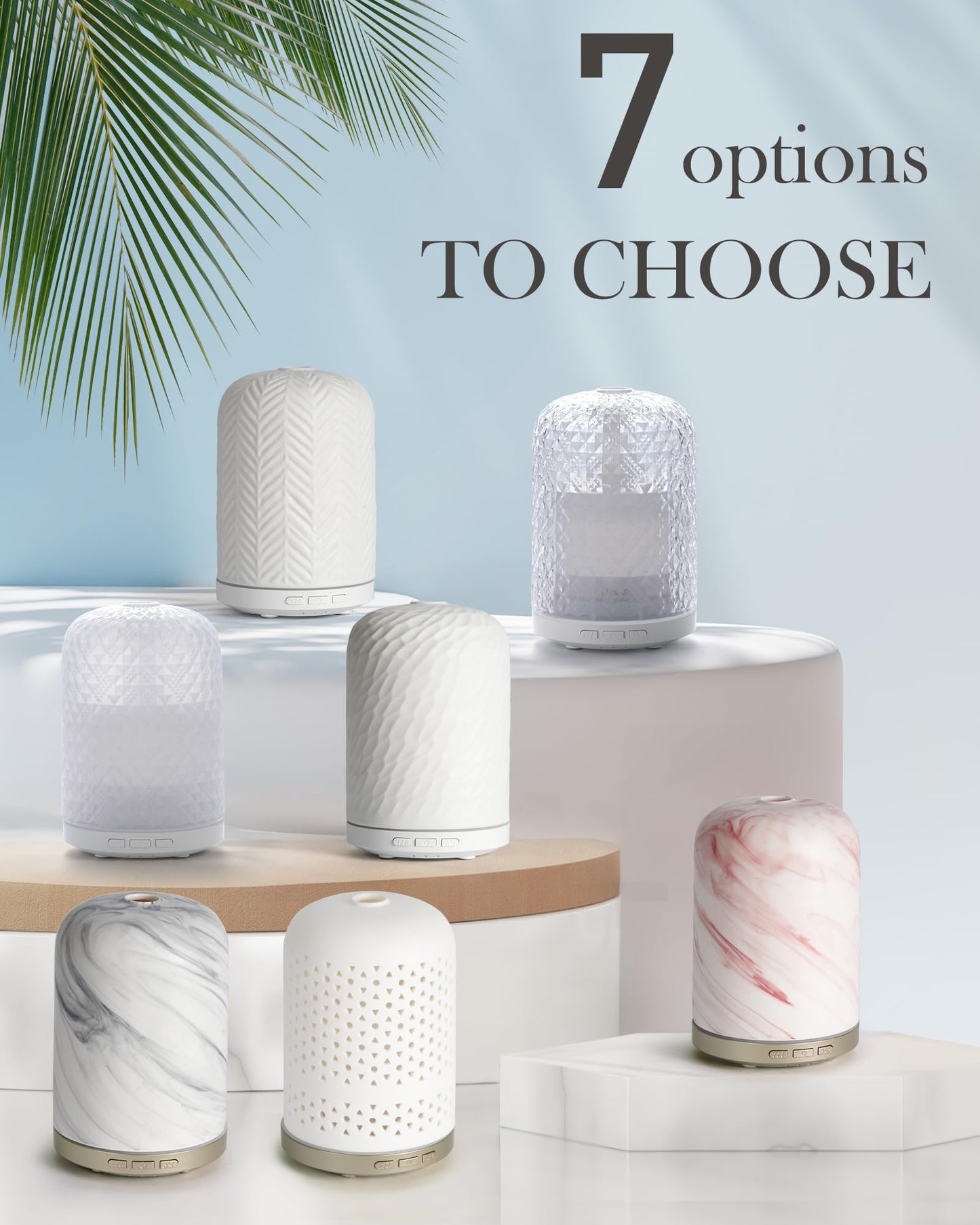 Onaboviva Essential Oil Diffuser – 120ml, 2.4MHz Ultrasonic | Auto Shut-Off