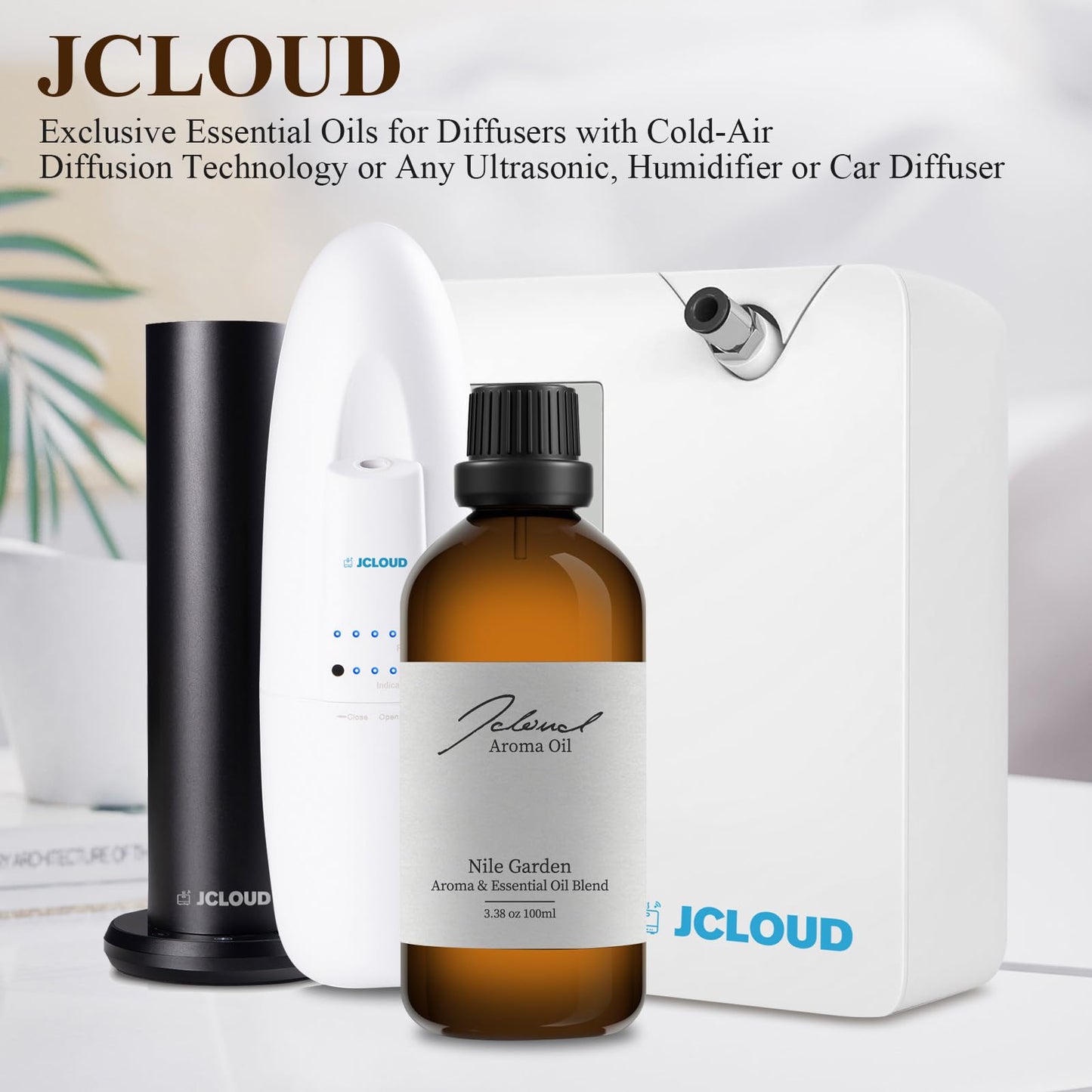 JCLOUD Nile Garden Essential Oil — Hermes Un Jardin Sur Le Nil Inspired Hotel Scent 100mL