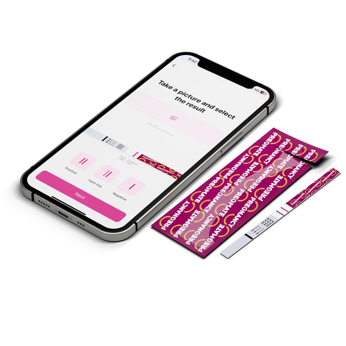 Pregmate 50 Ovulation & 20 Pregnancy Test Strips Predictor Kit