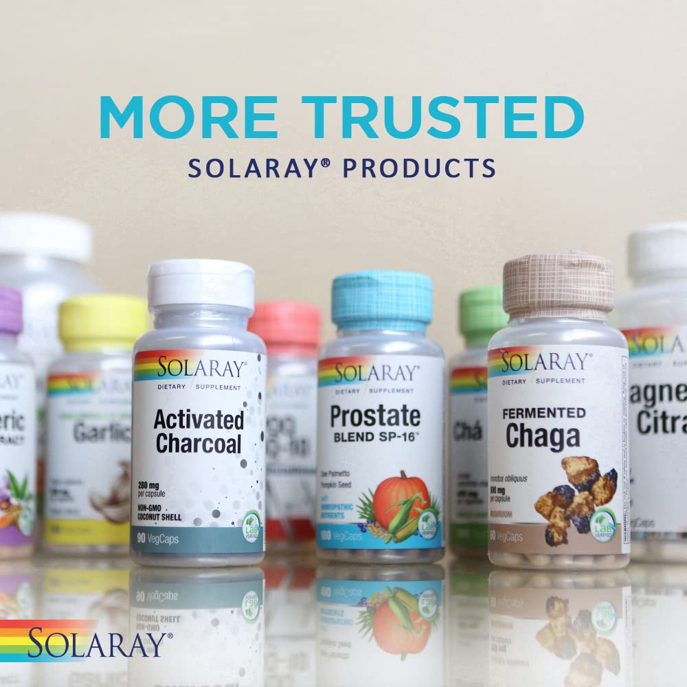 SOLARAY Extra Hot Cool Cayenne 100,000 HU - Bio-Cool Process | Lab Verified & GMP Facility - 60-Day Guarantee