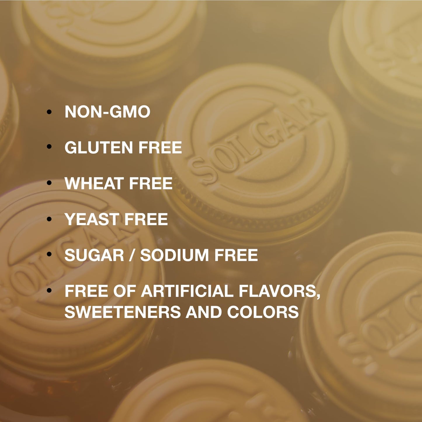 Solgar Yeast-Free Selenium 100 mcg - 100 Tablets | Antioxidant & Immune Support