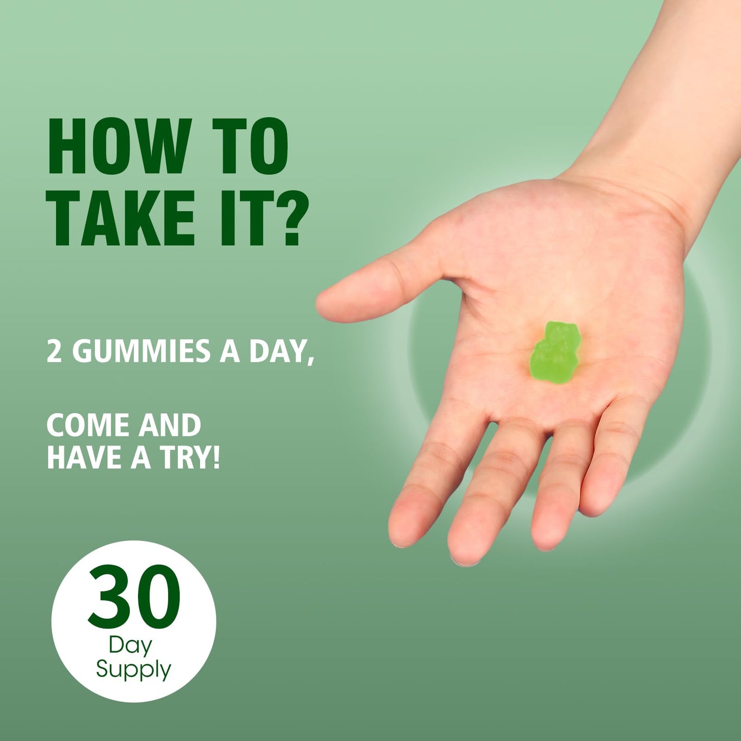 Soursop Graviola Gummies - Green Apple Flavor - 60 Gummies