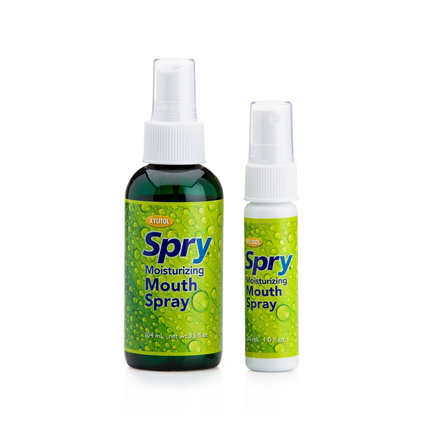 Spry Xylitol Moisturizing Dry Mouth Spray – Spearmint, 4.5 oz, Non-GMO