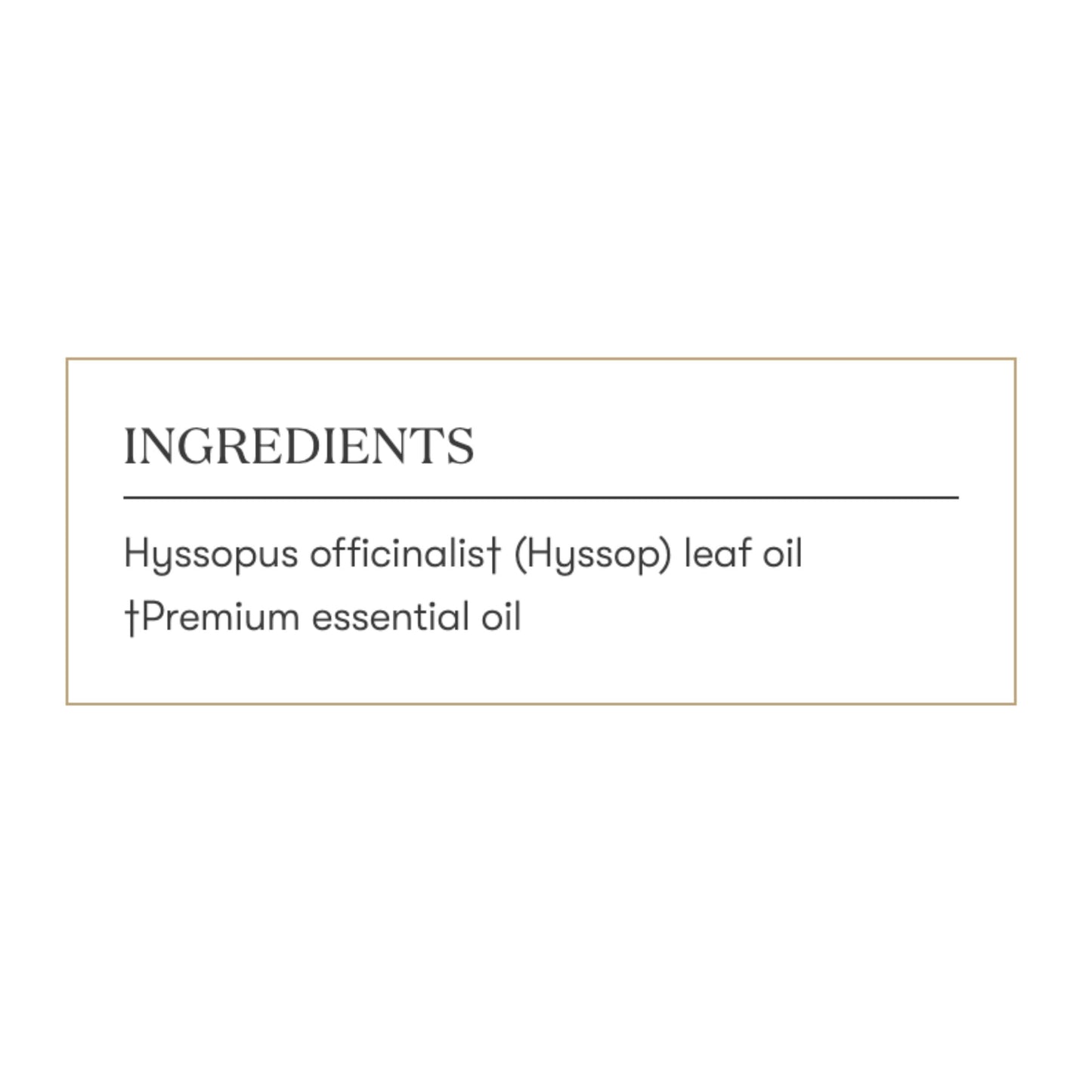 Young Living Hyssop Essential Oil 5ml – Creative Meditation & Peaceful Minty-Floral Aroma