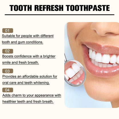 2PS Tooth Refresh Toothpaste – Fresh Breath, Whitening & Natural Oral Care