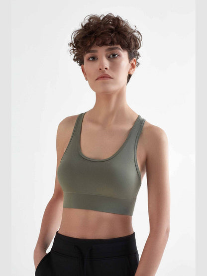 Recycled Sports Bra: Womens
