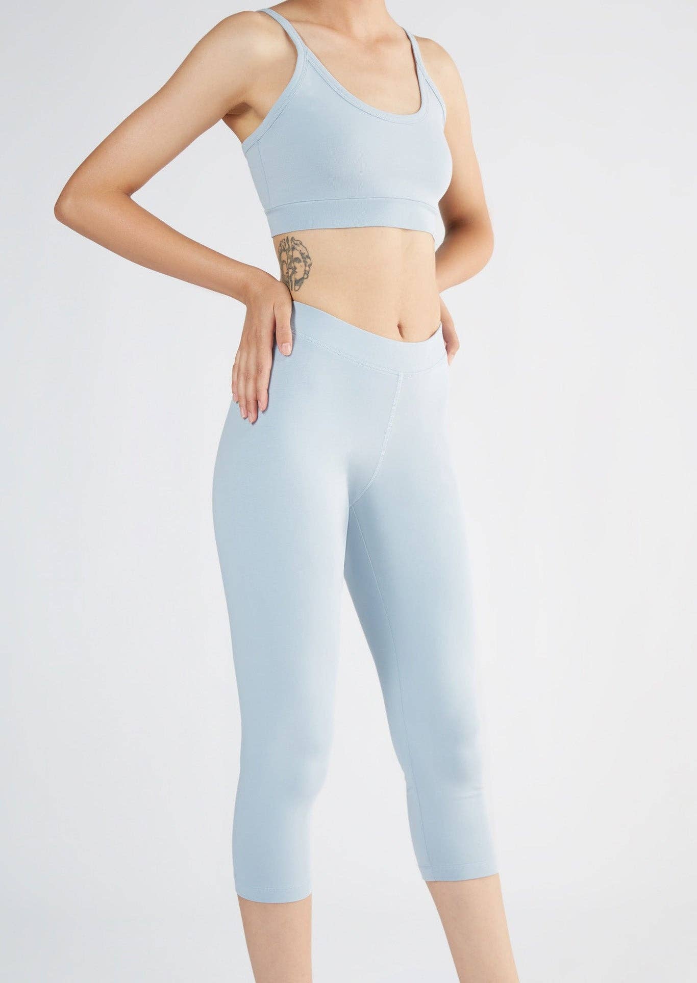 Organic Stretch 7/8 Leggings: Womens