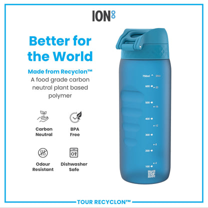Bottle, Recyclon, Blue, 750ml
