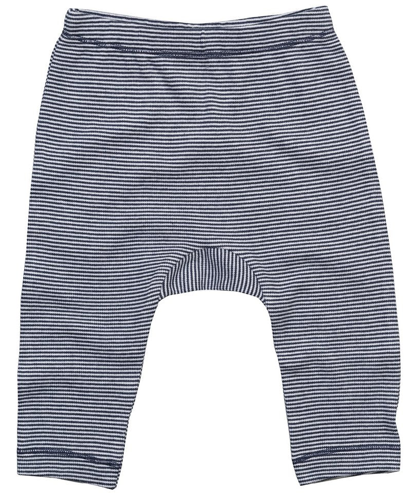 Organic Baby Stripy Jersey Leggings