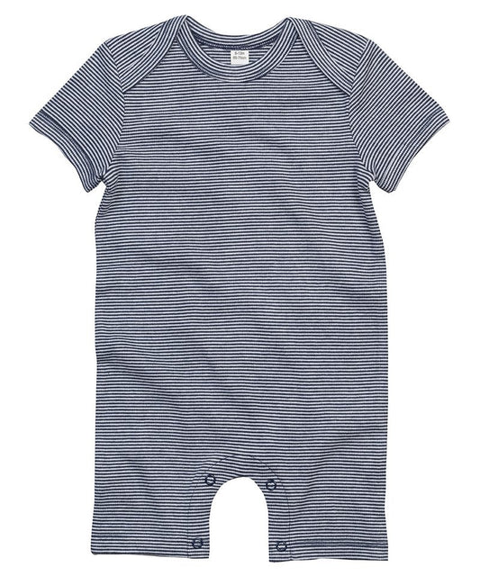 Organic Baby Striped Playsuit