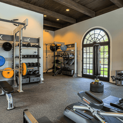 20mm Sprung Seahawk Premium Fleck Rubber Gym Flooring tile