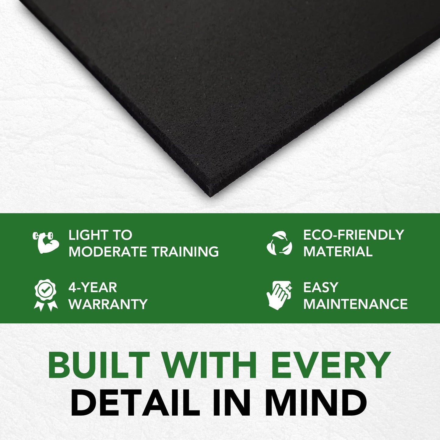 11mm Sprung PRO - Heavy Duty Gym Rubber Mats