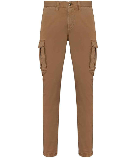 Organic Washed Cargo Trousers: Mens