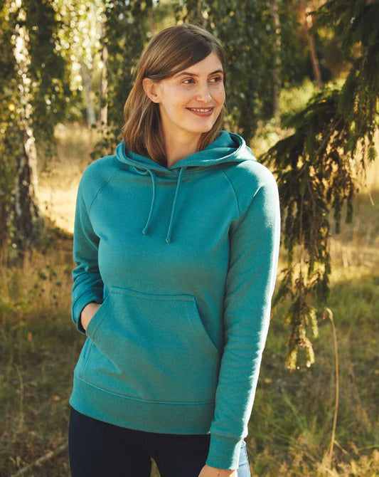 Fairtrade Organic Hoodie: Womens
