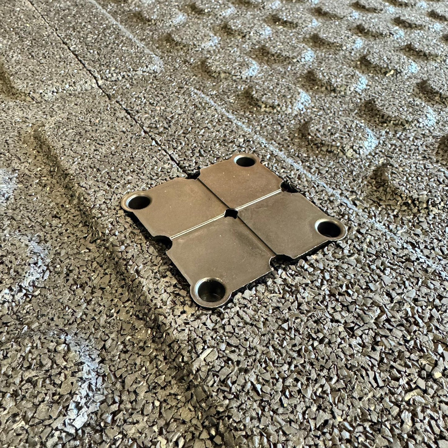 20mm Sprung PRO Interlocking Gym Tiles - Connection Inserts Included