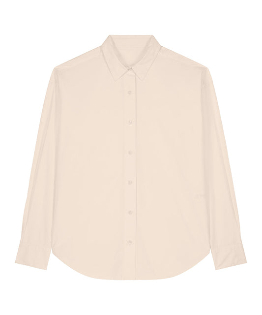 Organic Poplin Long Sleeve Shirt: Mens