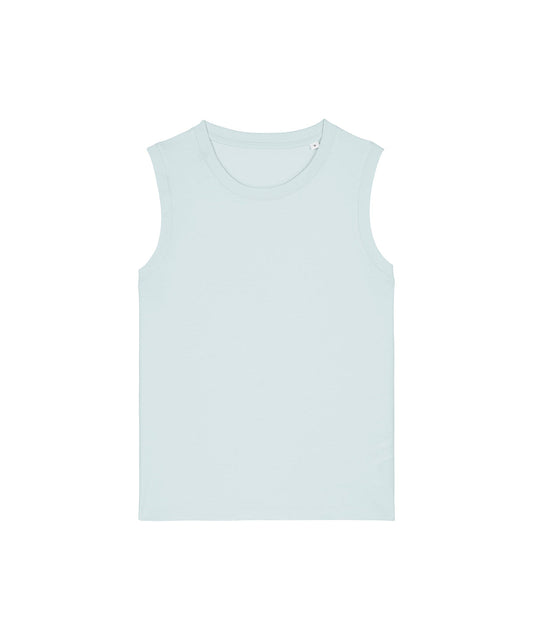 Organic High Neck Tank Top: Womens