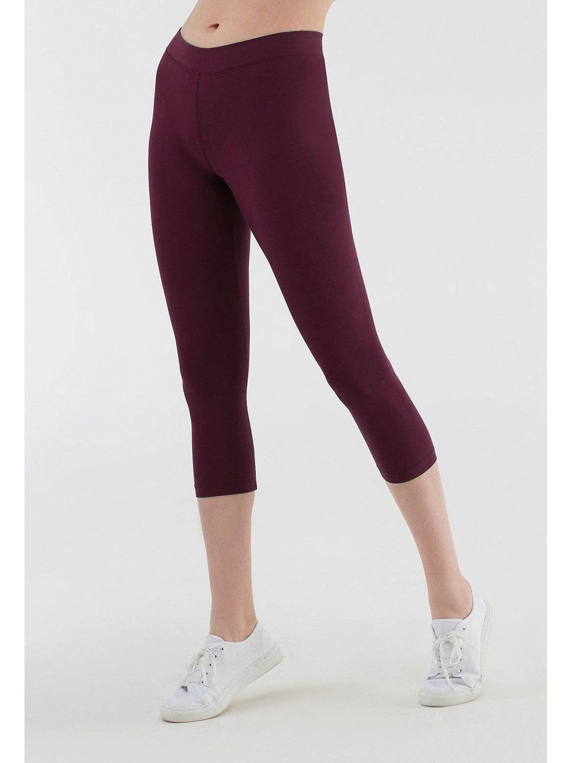 Organic Stretch 7/8 Leggings: Womens