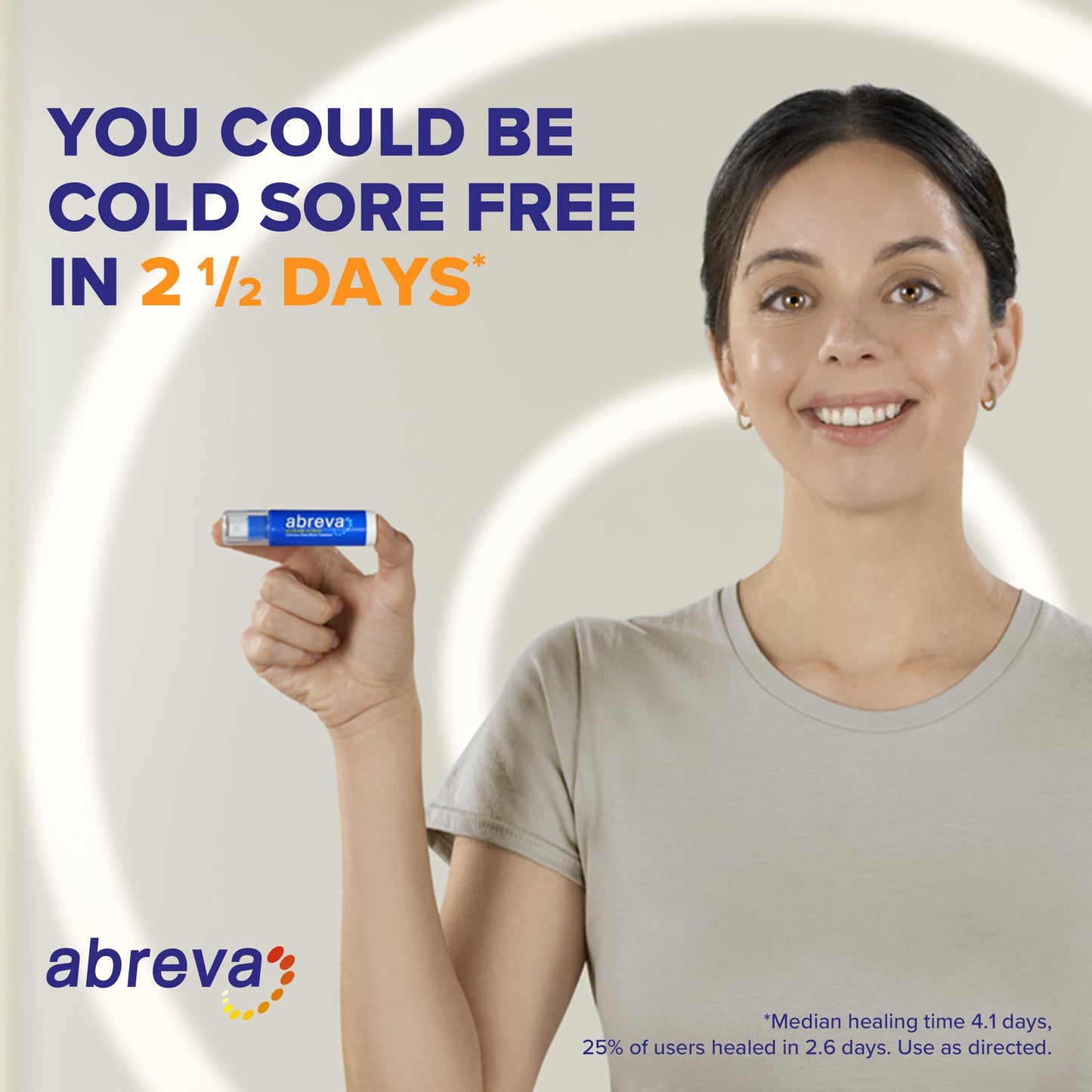 Abreva 10% Docosanol Cold Sore Treatment — Shortens Healing Time (2.5 Days) | 0.07 oz Pump