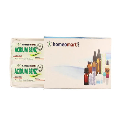 Acidum Benzoicum Homeopathy Pellets 200C – Pack of 2 | Homeomart