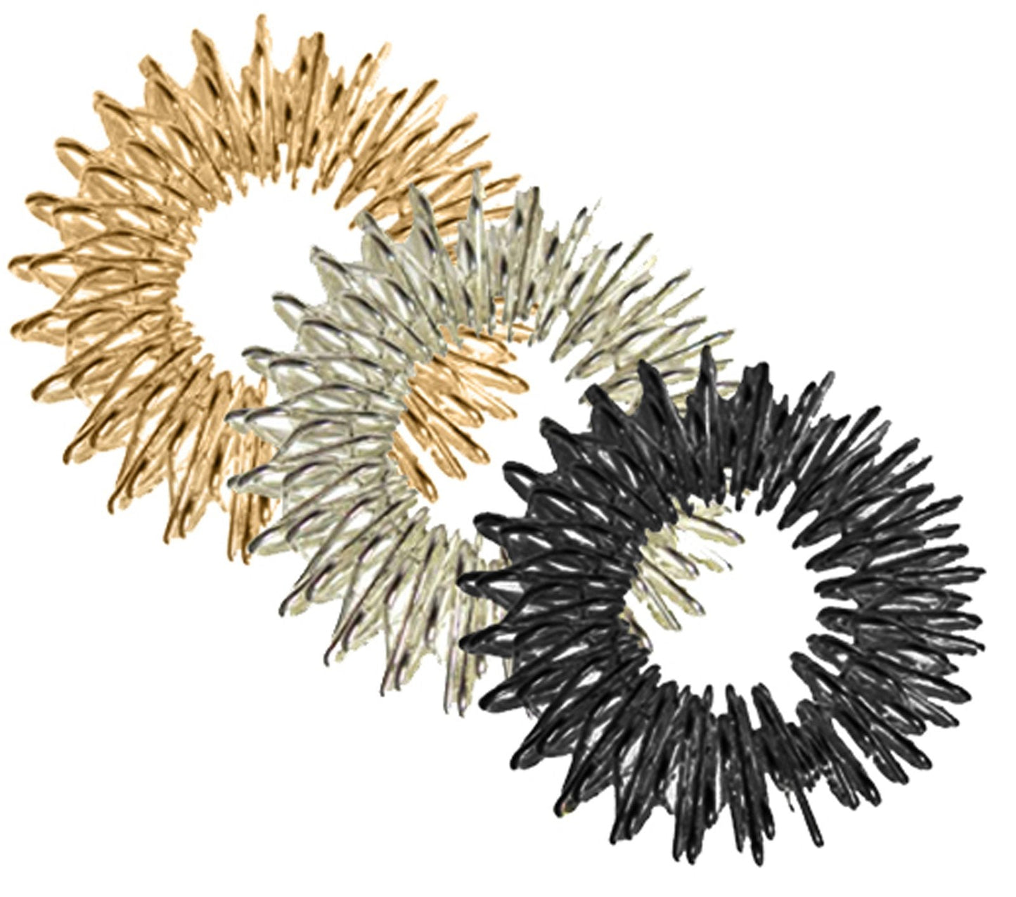 Acupressure Massage Rings – Set of Three
