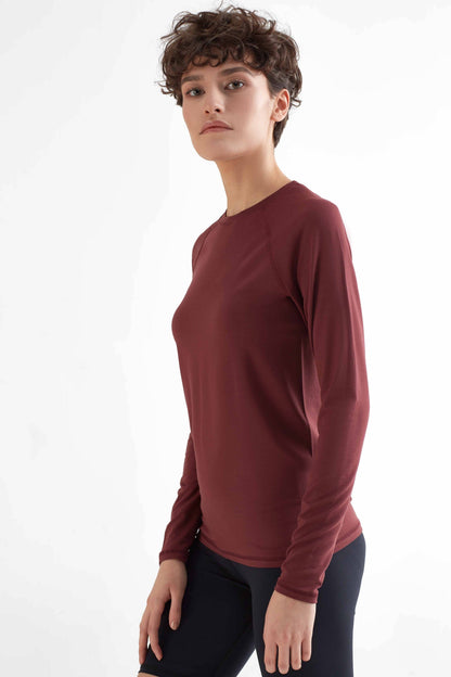Tencel Long Sleeve Shirt: Womens