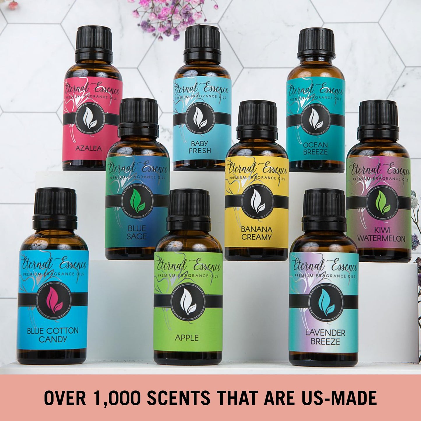 Eternal Essence Oils Afternoon Tea Set of 6 Premium Fragrance Oils - 10ml each