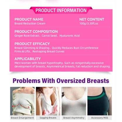 AICHUN BEAUTY Breast Reduction Cream - Shrink Bust, Quick Slimming & Shaping, 100ml